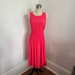 Zela Bright Pink Sleeveless Dress